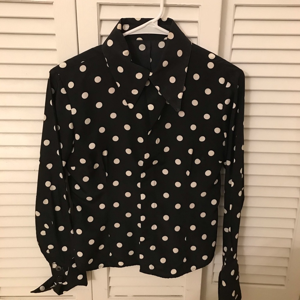Polka dot shirt